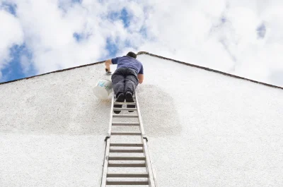 Peinture extérieure à Cheffois — façades et ravalement
